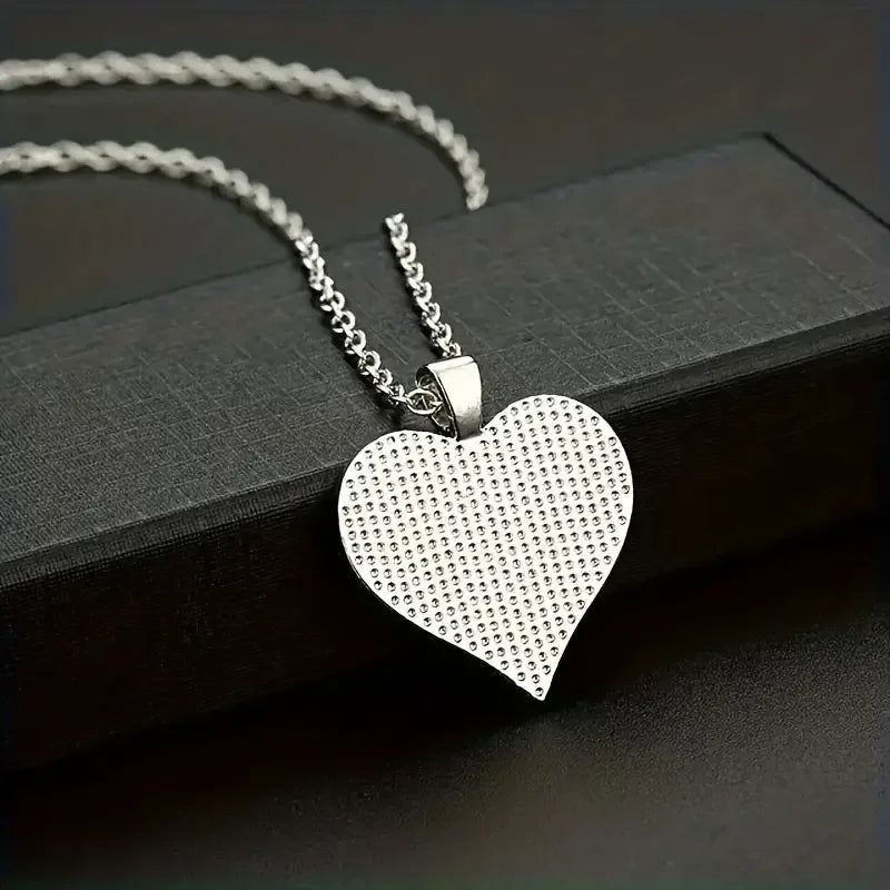 To My Daughter Heart Pendant Necklace